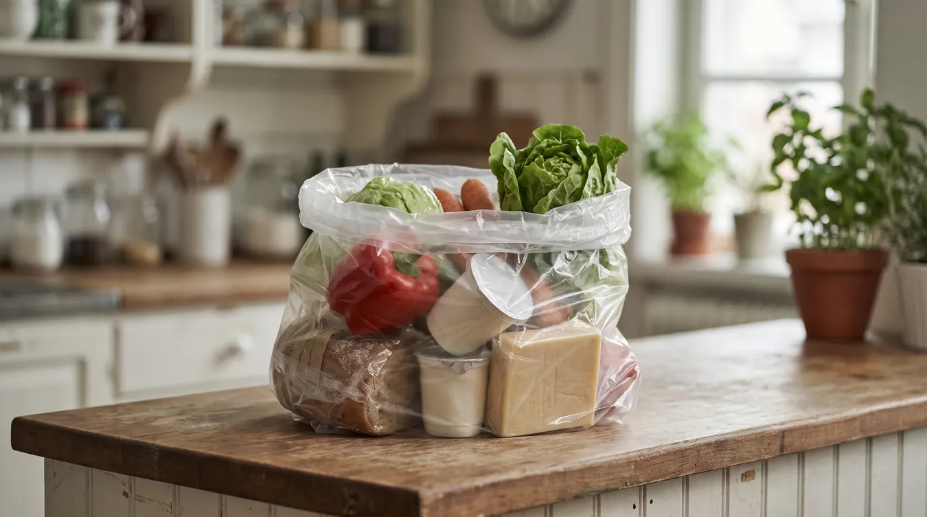 Perfectly edible food being thrown away (illustrative image)